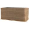 BADEN HAUS Mobile da bagno sospeso sotto lavabo L 98 x H 42 x P 50 cm tabaco laccato opaco, 1 cassetto BADEN HAUS Bohemia