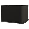 BADEN HAUS Mobile da bagno sospeso sotto lavabo L 64 x H 42 x P 50 cm nero laccato opaco, 1 cassetto BADEN HAUS Bohemia