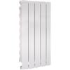 PRODIGE Termosifone in alluminio 5 elementi interasse 800 mm PRODIGE MODERN neutral white