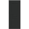 Leroy Merlin Pannello per porta d'ingresso P120 pellicolato pvc grigio L 92 x H 210.5 cm, Sp 6 mm apertura reversibile