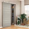 Leroy Merlin Porta scorrevole reversibile Cambridge in mdf bianco, L 93 x H 212 cm, con binario Loft bianco