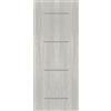 Leroy Merlin Pannello per porta d'ingresso P127 pellicolato pvc avorio L 92 x H 210.5 cm, Sp 12 mm apertura reversibile