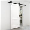 Leroy Merlin Porta scorrevole reversibile Empire in mdf bianco, L 93 x H 212 cm, con binario Rodeo