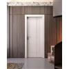 Leroy Merlin Porta interna pieghevole a libro Antibes in legno colore bianco, L 70 x H 210 cm, apertura a destra