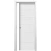 Leroy Merlin Porta interna scorrevole Vesta in MDF colore bianco, L 80 x H 210 cm, apertura reversibile