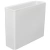Leroy Merlin Fioriera Voghera in polietilene bianco H 77 x L 90 x P 29 cm