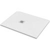 Leroy Merlin Piatto doccia in carbonato di calcio Horus bianco L 70 x L 90 x H 2.7 cm opaco effetto pietra