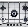 Delonghi Piano cottura 5 fuochi FFA 57 ASV DE'LONGHI griglie in acciaio smaltato