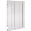 PRODIGE Termosifone in alluminio 6 elementi interasse 700 mm PRODIGE MODERN neutral white