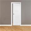 Leroy Merlin Porta interna scorrevole Amaltea in legno colore bianco, L 80 x H 210 cm, apertura reversibile