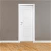 Leroy Merlin Porta interna a battente Amaltea in MDF colore bianco, L 90 x H 210 cm, apertura a destra