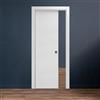 Leroy Merlin Porta interna scorrevole Demios in MDF colore bianco, L 70 x H 210 cm, apertura reversibile