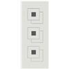 Leroy Merlin Pannello per porta d'ingresso P302 pellicolato pvc bianco L 92 x H 210.5 cm, Sp 12 mm apertura destra
