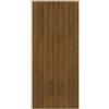Leroy Merlin Pannello per porta d'ingresso P125 pellicolato pvc noce L 92 x H 210.5 cm, Sp 6 mm apertura reversibile
