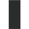 Leroy Merlin Pannello per porta d'ingresso P190 pellicolato pvc grigio L 92 x H 210.5 cm, Sp 6 mm apertura destra