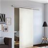 Leroy Merlin Porta scorrevole reversibile Oxford neve in mdf bianco, L 93 x H 212 cm, con binario Belem
