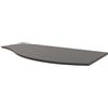 BADEN HAUS Top per lavabo Vague BADEN HAUS L 103 x H 1.6 x P 51 cm in legno, antracite, sx