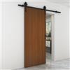 Leroy Merlin Porta scorrevole reversibile Schubert in mdf marrone, L 93 x H 212 cm, con binario Rodeo