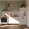 DELINIA Cucina in kit DELINIA Eleki bianco 3 basi L 200 cm