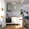 DELINIA Cucina in kit DELINIA Eleki bianco 3 basi L 160 cm