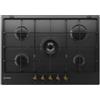 Indesit Piano cottura 5 fuochi INDESIT antracite