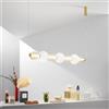 LUCE AMBIENTE DESIGN Lampadario LED glamour LED-TOTEM-S7 trasparente, luce calda 10285 lumen, LUCE AMBIENTE DESIGN