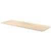 SENSEA Top per lavabo SENSEA L 135 x H 1 x P 49.5 cm miele truciolare, legno effetto naturale