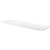 SENSEA Top per lavabo SENSEA L 150 x H 1 x P 49.5 cm bianco truciolare, lucido