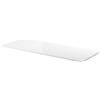 SENSEA Top per lavabo SENSEA L 120 x H 1 x P 49.5 cm bianco truciolare, lucido