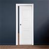 Leroy Merlin Porta interna scorrevole Cadrel in legno colore bianco, L 70 x H 210 cm, apertura reversibile