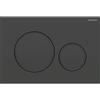 Geberit Placca di comando per wc sospeso GEBERIT Sigma 20 placca e tasti neri