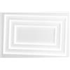 LUCE AMBIENTE DESIGN Plafoniera LED LED-HYPNOTIC-PL60X40 bianco IP20 cct da bianco caldo a bianco freddo con regolazione di temperatura LUCE AMBIENTE DESIGN