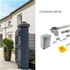 ELVOX VIMAR Motore per cancello doppia anta battente ELVOX VIMAR Kit EKKO 300A lineare 230V 3m 200kg 230 V