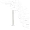 Iris Supporto per scala Vida Supporto Terra 100-200 Bianco in acciaio bianco L 2000 mm H 80 mm