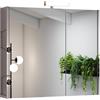 Leroy Merlin Specchio Contenitore Con Illuminazione Akira luce fredda L 80 x H 70 x P 15.5 cm