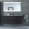 BADEN HAUS Estensione per mobile da bagno Vague 1 anta grafite L 34 x H 55 x P 41 cm