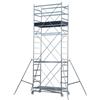 GIERRE Trabattello GIERRE Selfix in acciaio portata max 210 kg dimensioni . m altezza di lavoro 5.75 m