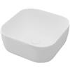 Leroy Merlin Lavabo da appoggio Kros quadrato in ceramica L 39 x H 14 x P 40 cm bianco opaco piletta non inclusa
