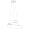 LUCE AMBIENTE DESIGN Lampadario LED design Coaster bianco, luce con 3 temperature di colore 8000 lumen, LUCE AMBIENTE DESIGN