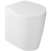 GALASSIA HOME Vaso WC filomuro GALASSIA HOME xes, sedile escluso P 51 x L 38 x H 42 cm bianco opaco