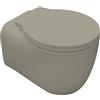 GALASSIA HOME Vaso WC sospeso ergo, sedile escluso P 51 x L 36.5 cm marrone