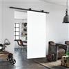 Leroy Merlin Porta scorrevole reversibile Milk in mdf bianco, L 92.5 x H 211.5 cm, con binario Indus
