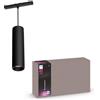 Leroy Merlin Sospensione per binario Hue Perifo Cilindro nero LED 510 LM