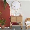 HOMESIGHT Mobile da bagno a terra L 70 x H 78 x P 50 cm rovere, 2 ante HOMESIGHT Niyama