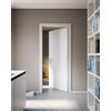 Leroy Merlin Porta interna a battente Modena in legno di abete colore bianco matrix, L 60 x H 210 cm, apertura reversibile