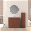 BADEN HAUS Colonna per mobile bagno Hampton BADEN HAUS 1 cassetto 1 anta P 33.5 x L 34 x H 126 cm terracotta