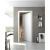 Leroy Merlin Porta interna a battente Pisa in legno di abete colore bianco, L 60 x H 210 cm, apertura reversibile