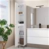SENSEA Colonna per mobile bagno Essential SENSEA 2 ante P 28.6 x L 27.3 x H 180 cm bianco truciolare