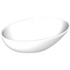 Leroy Merlin Lavabo da appoggio Softly rettangolare in ceramica L 60 x H 17 x P 43 cm bianco senza mix
