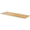SENSEA Top per lavabo SENSEA L 135.3 x H 1 x P 48.1 cm miele truciolare, legno effetto naturale